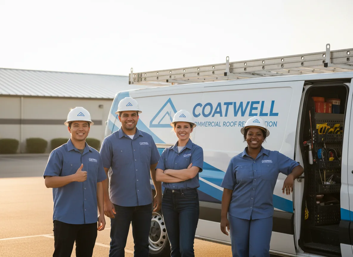Commercial roof coating company in Broad Brook, CT